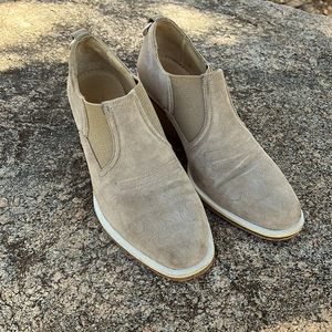 Rag & Bone Grey Suede Ankle Boots